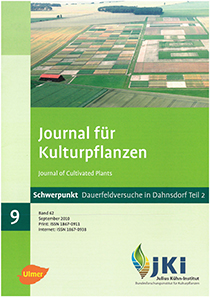 					View Vol. 62 No. 9 (2010): Special issue long term trials in Dahnsdorf part 2
				